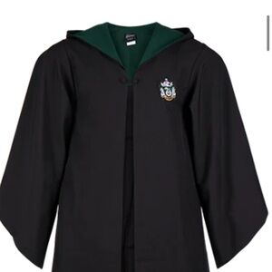 Wizarding world of Harry Potter Slytherin house robe.